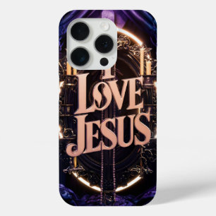 Coque iPhone 15 Pro J'aime Jésus #8