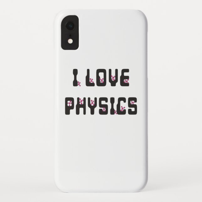 Coques Case-Mate iPhone J'aime la physique (Dos)