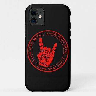 Case-Mate iPhone Case J'aime la radio métallique lourde