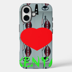 Coques iPhone 16 J'aime le Kenya