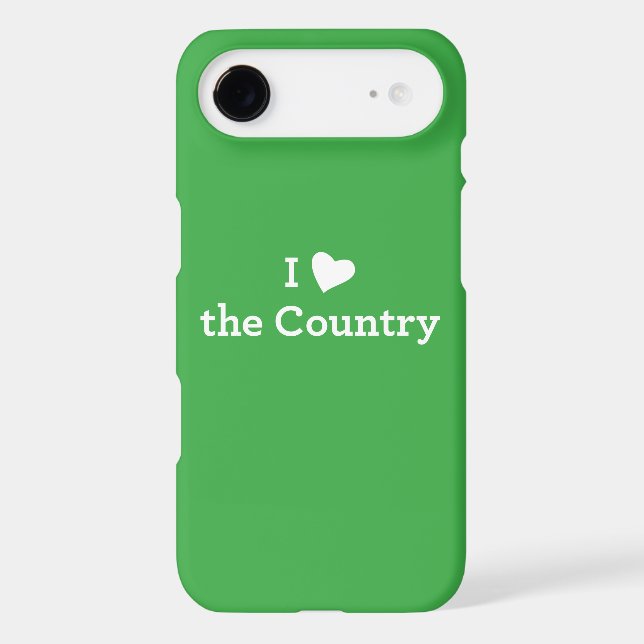 Coques Case-Mate iPhone J'aime le pays (Verso)