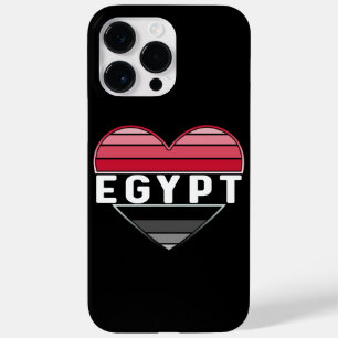 Coque Pour Pour iPhone 14 Pro Max J'aime l'Egypte, le coeur égyptien