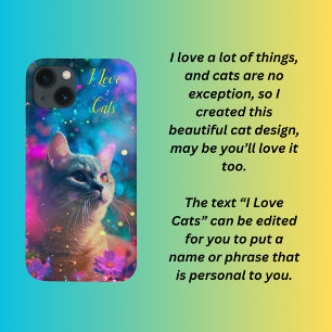 Case-Mate iPhone Case J'aime les chats
