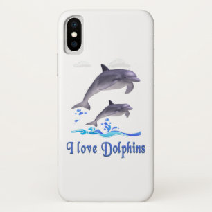 Case-Mate iPhone Case J'aime les dauphins