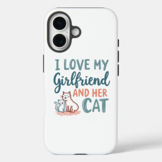 Coque Pour iPhone 16 J'Aime Ma Petite Amie Sassy Conception De Téléphon