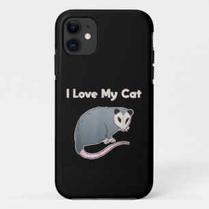 Case-Mate iPhone Case J'aime mon chat drôle opossum