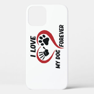 Case-Mate iPhone Case J'aime mon chien jeter l'oreiller