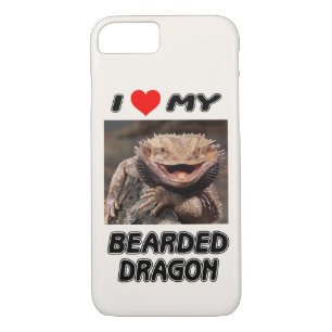 COQUES POUR iPhone J'AIME MON DRAGON BARDÉ - AJOUTEZ VOTRE PROPRE PHO