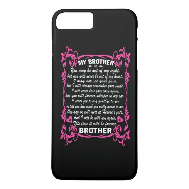 Coques Case-Mate iPhone J'aime mon frère (Dos)