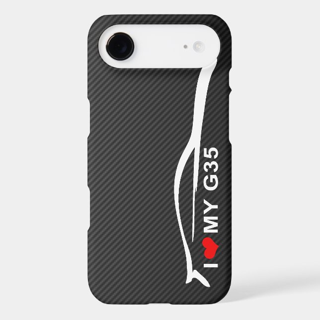 Coques Case-Mate iPhone J'aime mon G35 (Verso)