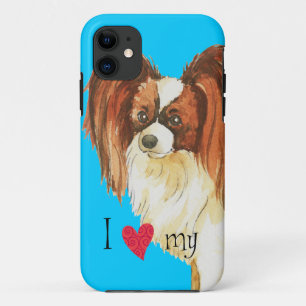 Coque iPhone 11 J'aime mon papillon