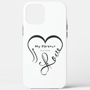 Case-Mate iPhone Case J'aime mon partenaire - Vous êtes mon chez-moi Cou