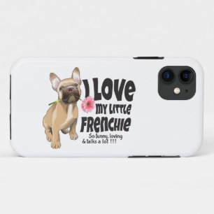 Case-Mate iPhone Case J'aime mon petit Français - French bulldog