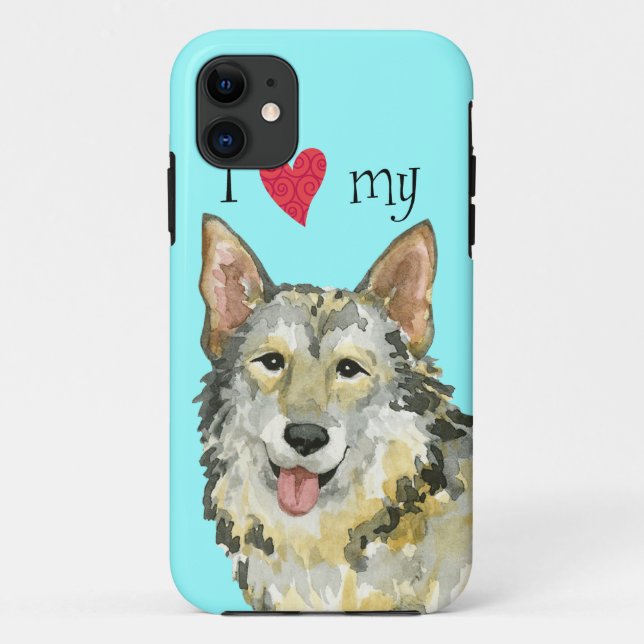 Coques Case-Mate iPhone J'aime mon Utonagan (Dos)