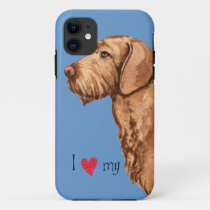 Etui iPhone Case-Mate J'aime mon Vizsla à poils durs