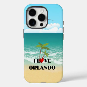 Coques iPhone 16 Pro J'aime Orlando, Floride