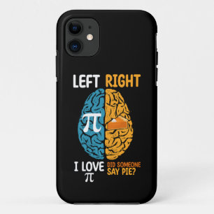 Case-Mate iPhone Case J'aime Pi Quelqu'un a dit tarte Cerveau gauche dro
