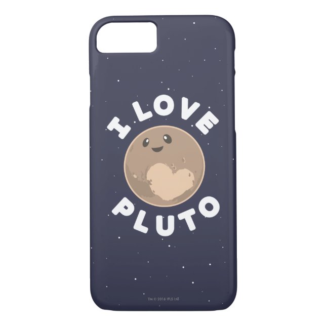 Coques Case-Mate iPhone J'aime Pluton (Dos)