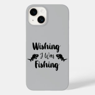 Coque Pour iPhone 14 J'aimerais pêcher une citation drôle