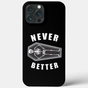 Case-Mate iPhone Case Jamais mieux mort à l'intérieur squelette Hallowee