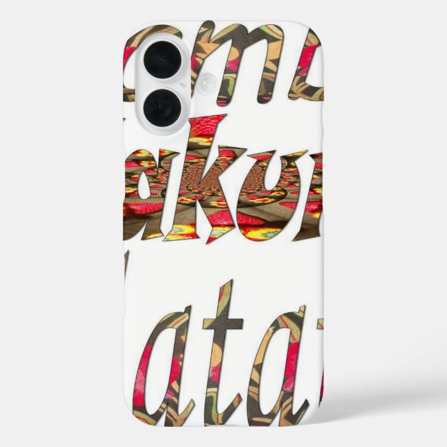 Coques Case-Mate iPhone Jambo ! Hakuna Matata (Verso)