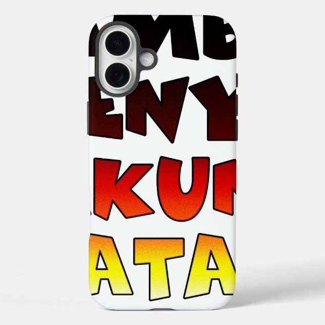 Coques Case-Mate iPhone Jambo Kenya Hakuna Matata (Verso)