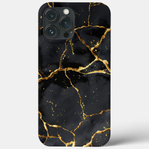 Case-Mate iPhone Case Japonais Kintsugi Noir & Or