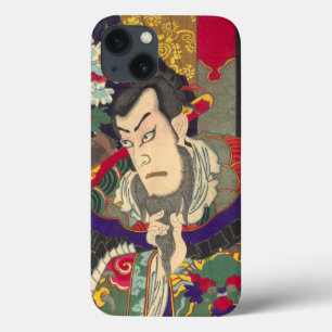 iPhone 13 Case Japonais Samurai Kabuki Chikanobu