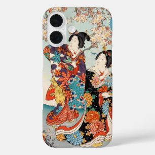 Coque Pour iPhone 16 Japonaise vintage beauté geisha femme Maiko