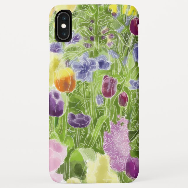 Coques Case-Mate iPhone Jardin au printemps (Dos)