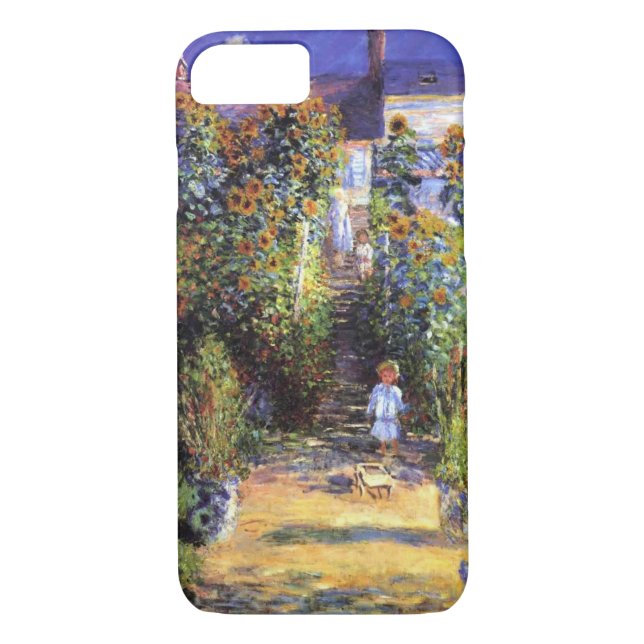 Coques Case-Mate iPhone Jardin Claude Monet Fleurs de tournesol été (Dos)
