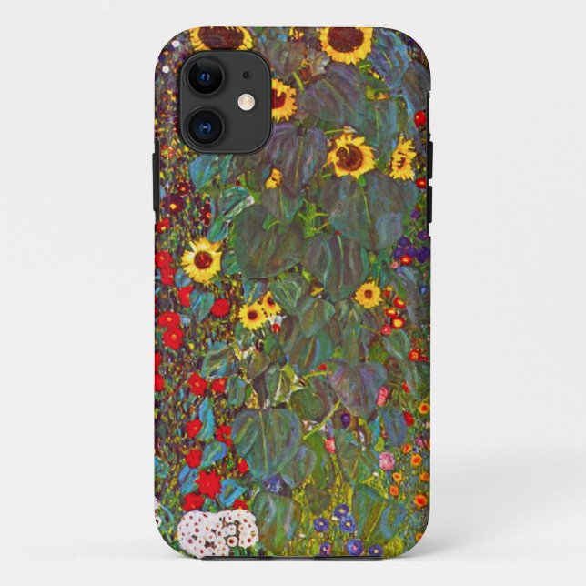 Coques Case-Mate iPhone Jardin de Gustav Klimt avec le cas de l'iPhone 5 (Dos)