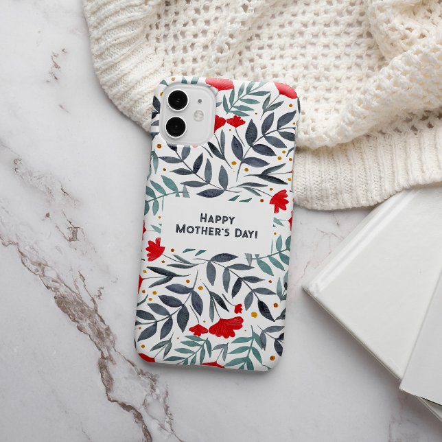 Coques Case-Mate iPhone Jardin de l'aquarelle magique Fête des mères (Créateur téléchargé)