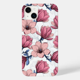 Coque Pour iPhone 14 Plus Jardin de Magnolia 2