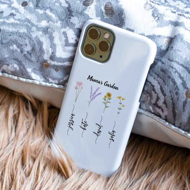 Coques Case-Mate iPhone Jardin de maman Enfants personnalisés Nom Fête des (Créateur téléchargé)