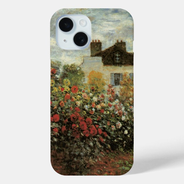 Coques Case-Mate iPhone Jardin de Monet à Argenteuil par Claude Monet (Verso)