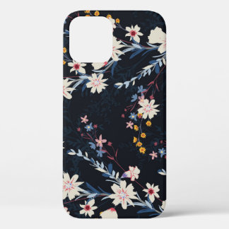 Case-Mate iPhone Case Jardin de nuit Floral Marine Motif