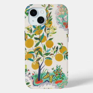 Coque Pour iPhone 15 Jardin des agrumes