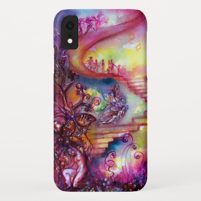 COQUES Case-Mate iPhone JARDIN DES OMBRES PERDUES, ESCALIERS MYSTIQUES (Dos)