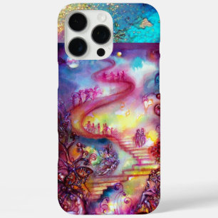 COQUES iPhone 16 PRO MAX JARDIN DES OMBRES PERDUES, ESCALIERS MYSTIQUES