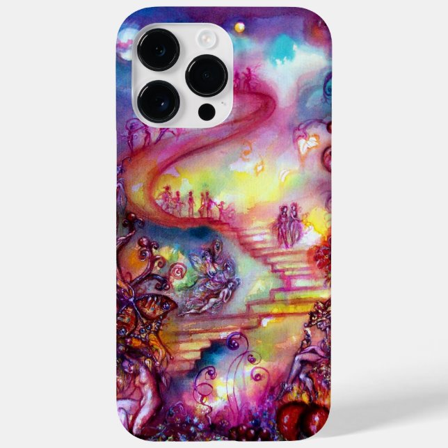 COQUES Case-Mate iPhone JARDIN DES OMBRES PERDUES / ESCALIERS MYSTIQUES (Verso)
