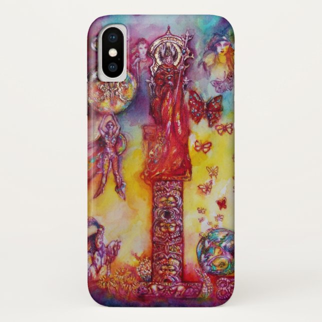 COQUES Case-Mate iPhone JARDIN DES OMBRES PERDUES / FAIRY ET BUTTERFLIES (Dos)