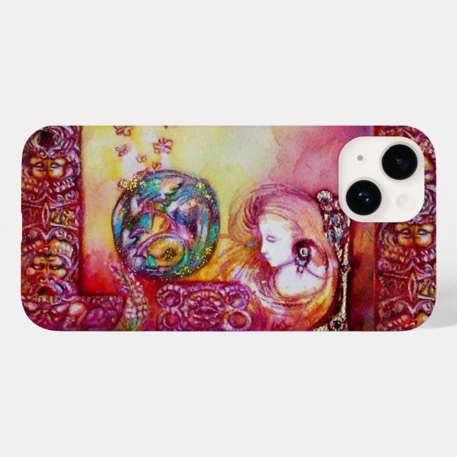 COQUES Case-Mate iPhone JARDIN DES OMBRES PERDUES / FAIRY ET BUTTERFLIES (Verso (horizontal))