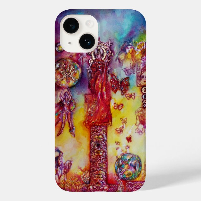 COQUES Case-Mate iPhone JARDIN DES OMBRES PERDUES / FAIRY ET BUTTERFLIES (Verso)