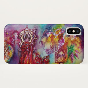 COQUE iPhone X JARDIN DES OMBRES PERDUES / FÉE ET PAPILLONS