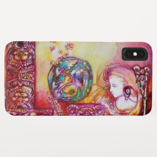 COQUES Case-Mate iPhone JARDIN DES OMBRES PERDUES, FOREY ET BUTTERFLIES (Dos (Horizontal))