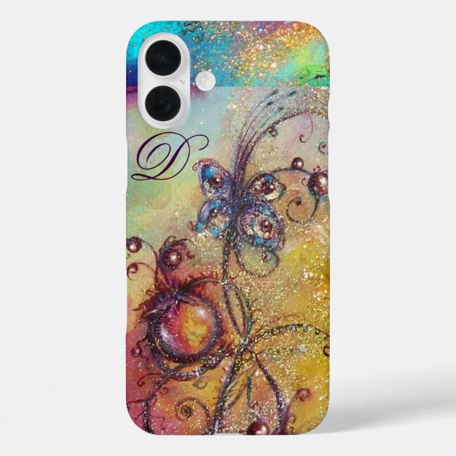 COQUES Case-Mate iPhone JARDIN DES OMBRES PERDUES - PLANTE DE PAPILLON (Verso)