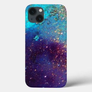 iPhone 13 Case JARDIN DES OMBRES PERDUES -Turquase Bleue