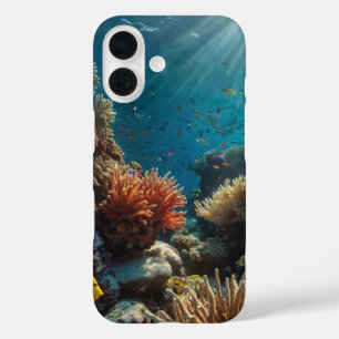 Coque Pour iPhone 16 Jardin des profondeurs