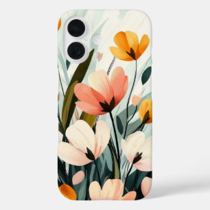 Coque Pour iPhone 16 Jardin d'or
